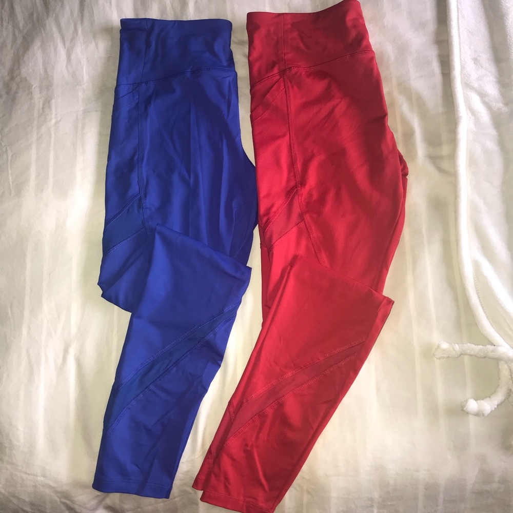 Forever 21 mesh legging bundle